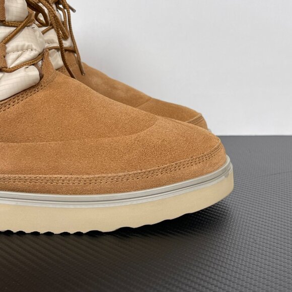 Unisex UGG Brown Thick-Soled Lace-Up Snow Boots - Picture 2 of 9